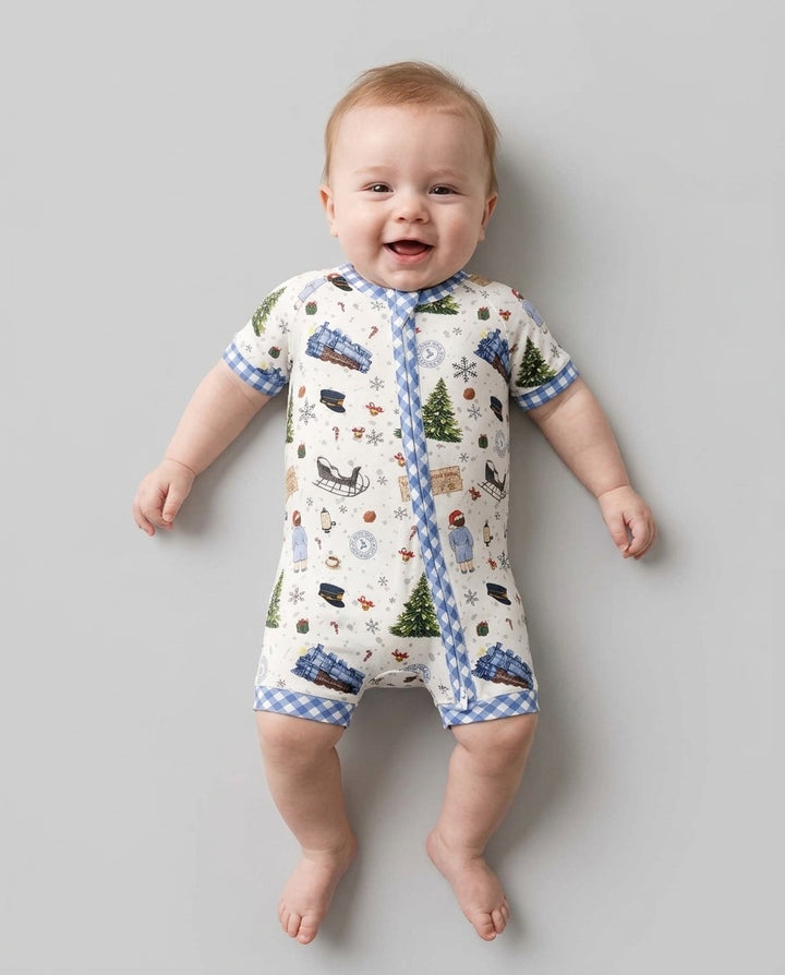 North Pole Adventure Bamboo Shorty Zippy