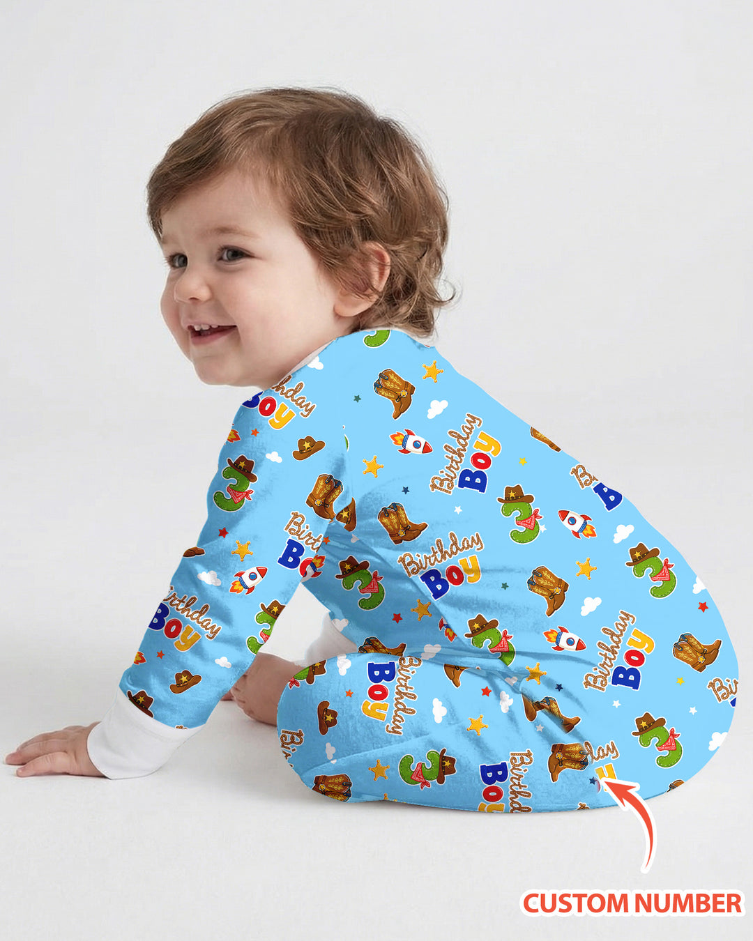 Gerippte Babykleidung mit individuellem Foto - Weich &amp; Skizzenhaft