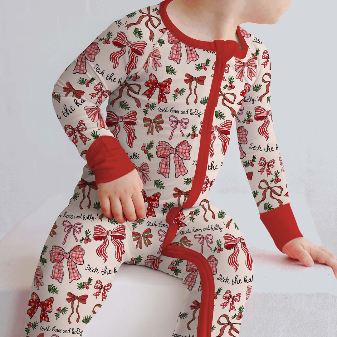 Coquette Christmas Bows Convertible Zippy