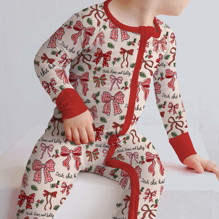 Coquette Christmas Bows Convertible Zippy