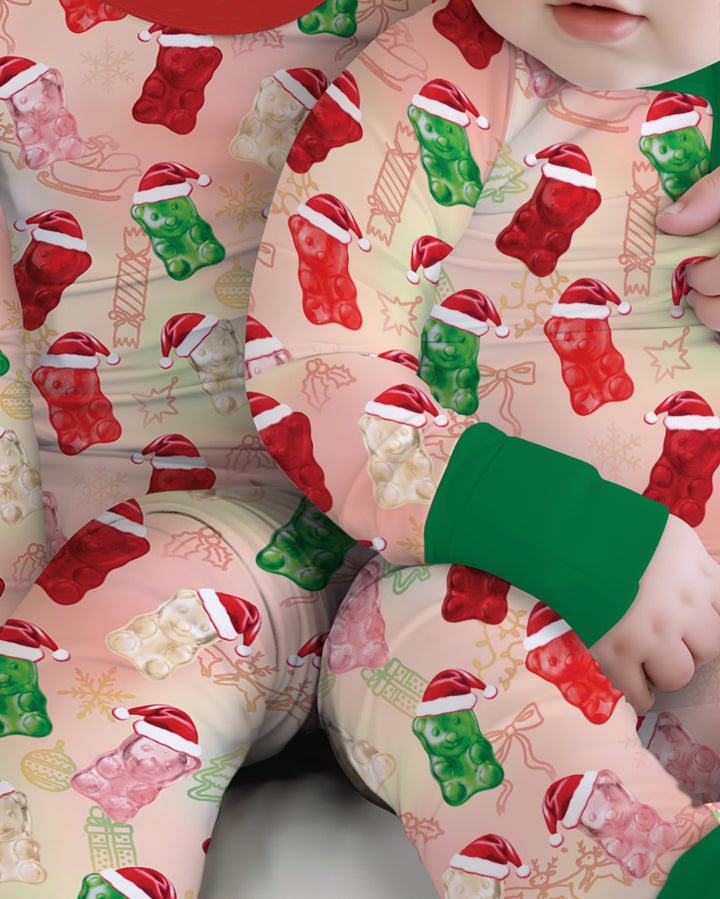 Gummy Bear Santa Christmas Bamboo Convertible Zippy