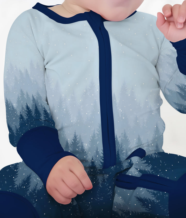 Gerippte Babykleidung mit individuellem Foto - Weich &amp; Skizzenhaft