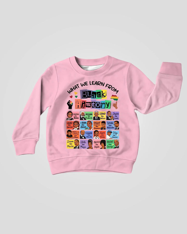 Black Month History Crewneck Sweatshirt