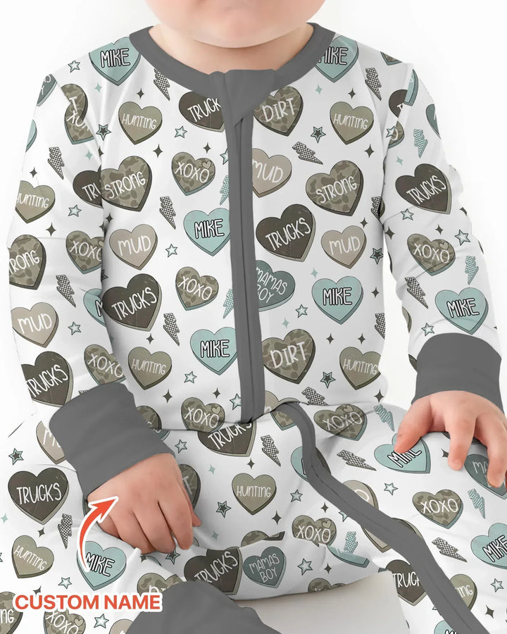 Gerippte Babykleidung mit individuellem Foto - Weich &amp; Skizzenhaft