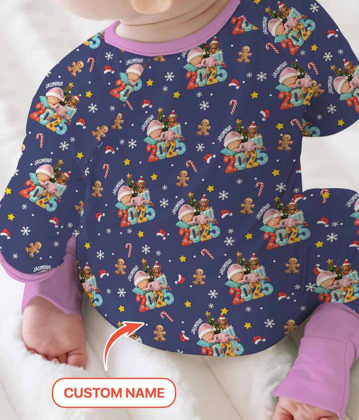 Gerippte Babykleidung mit individuellem Foto - Weich &amp; Skizzenhaft