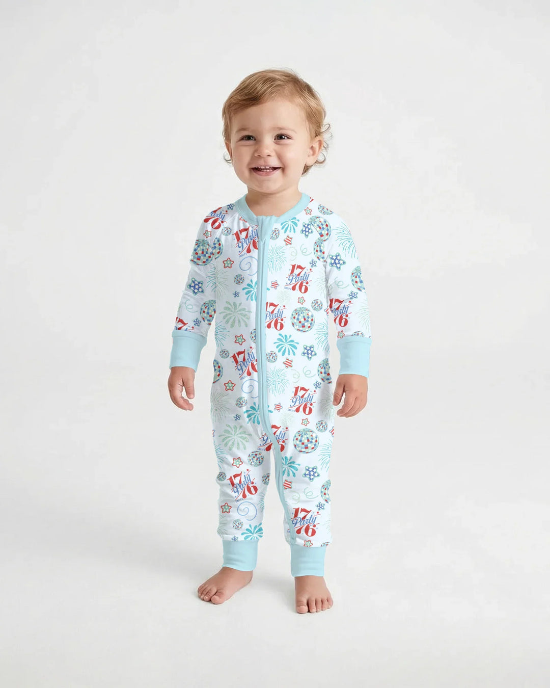 Land Of Free Family Matching Bamboo Convertible Zippy