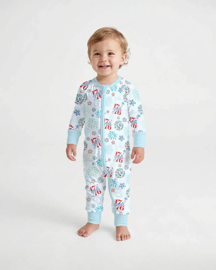 Land Of Free Family Matching Bamboo Convertible Zippy