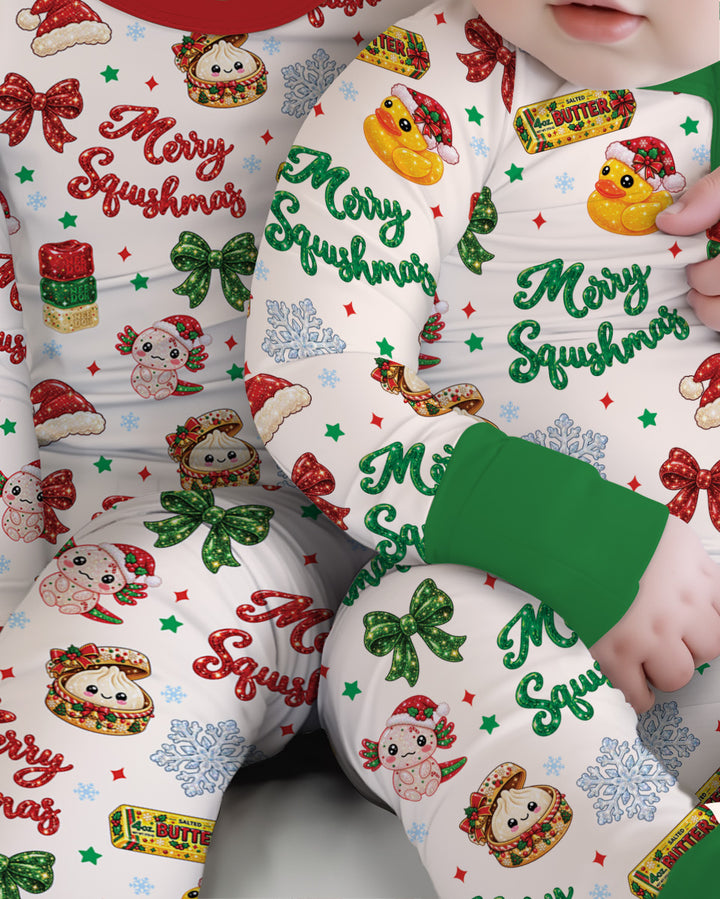 Merry Squishmas Bamboo Convertible Zippy