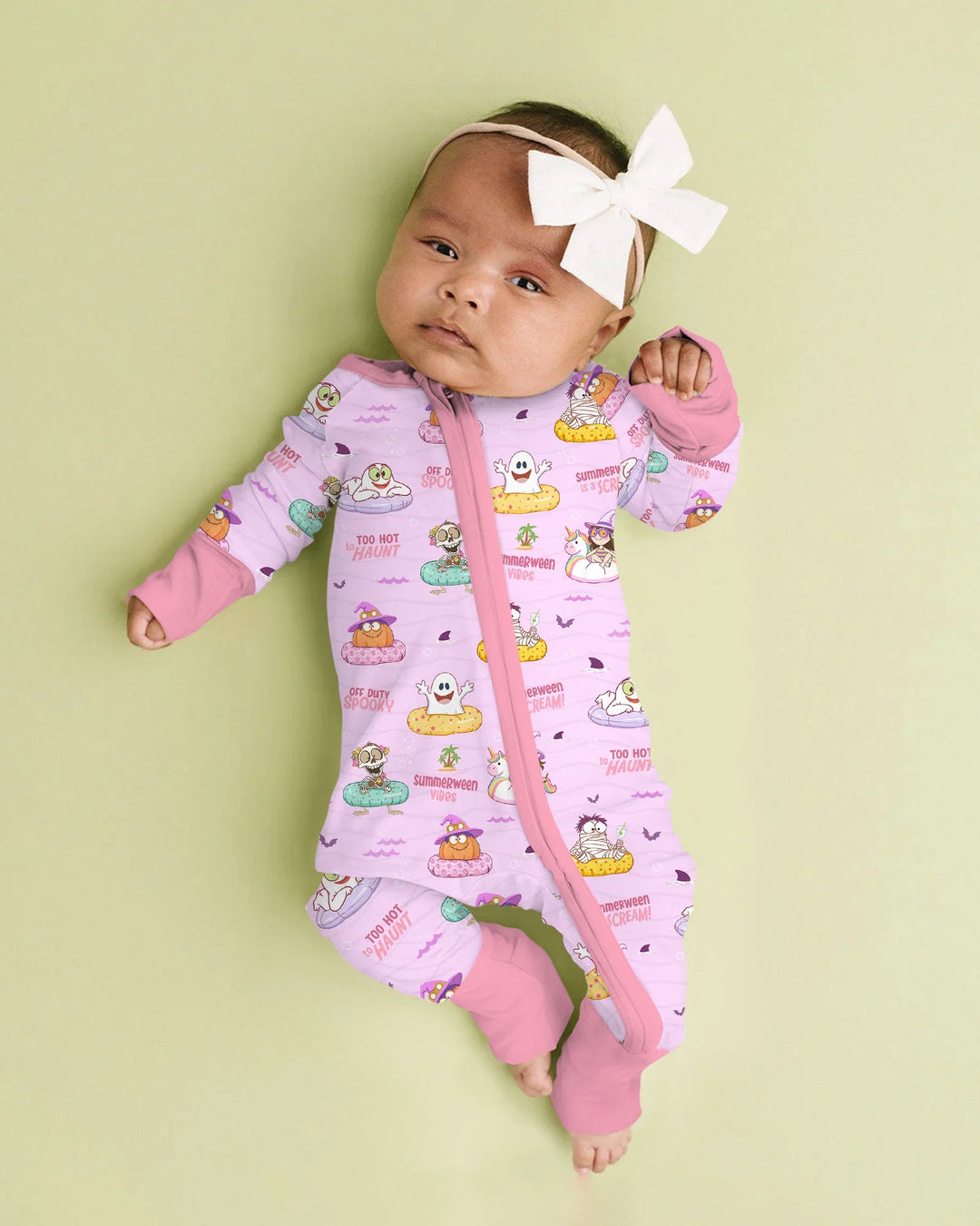 Summerween Cartoon Bamboo Convertible Zippy