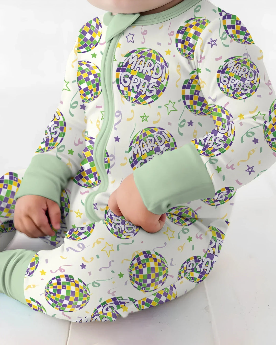 Gerippte Babykleidung mit individuellem Foto - Weich &amp; Skizzenhaft