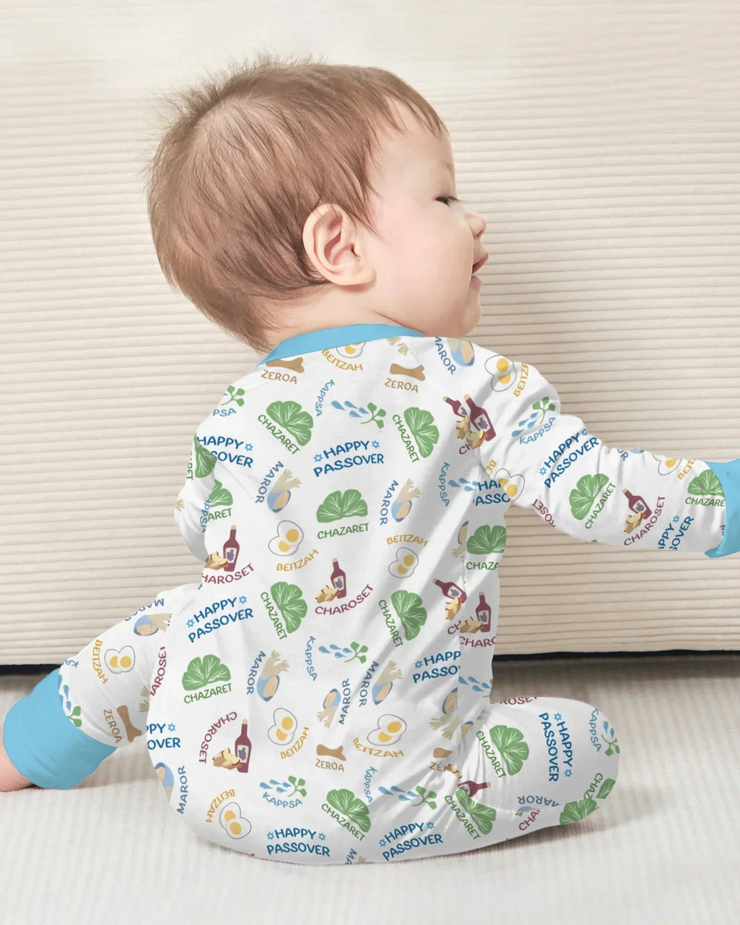 Happy Passover Matching Family Convertible Zippy