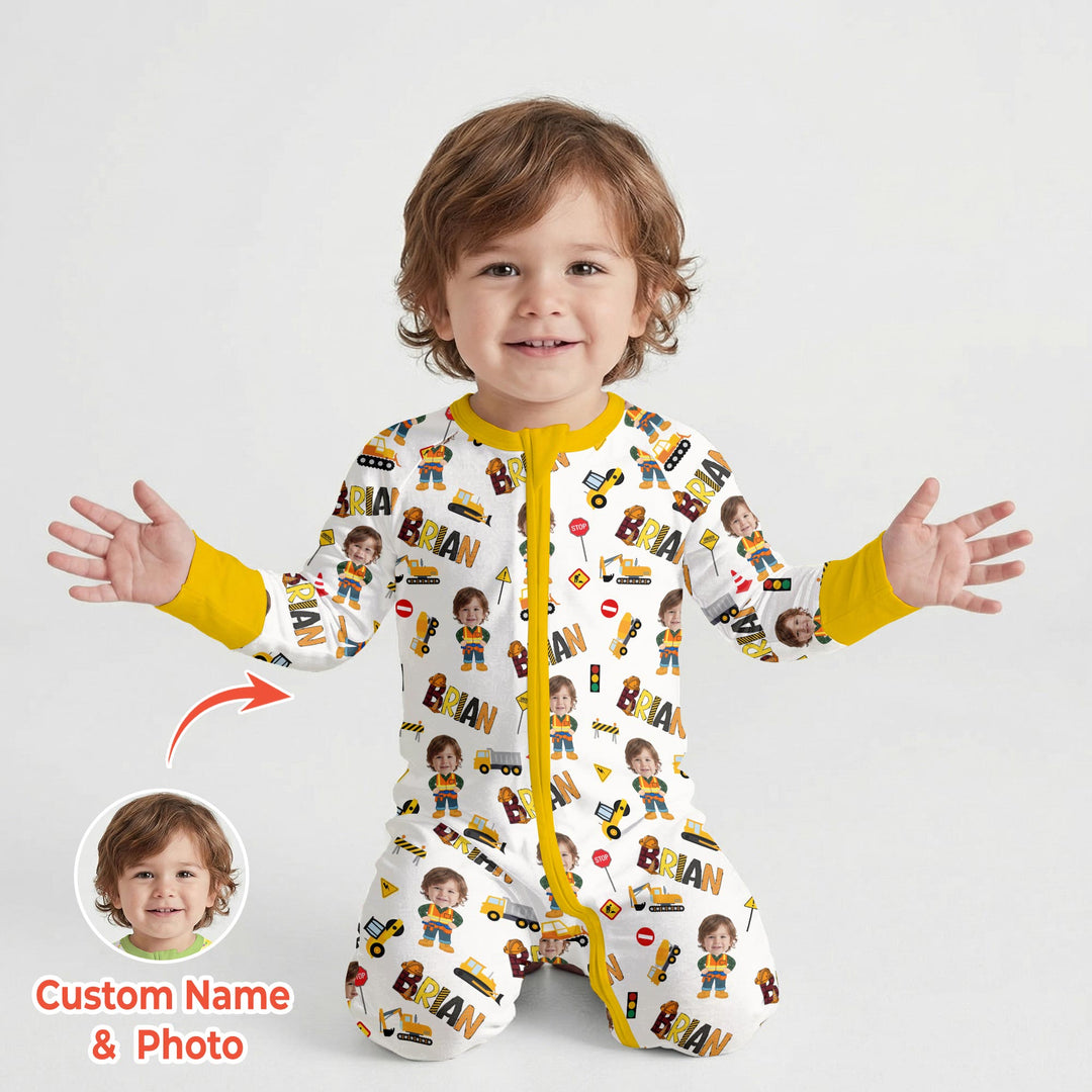 Custom Photo Doodle Little Builder Convertible Zippy