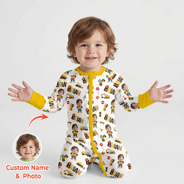 Custom Photo Doodle Little Builder Convertible Zippy