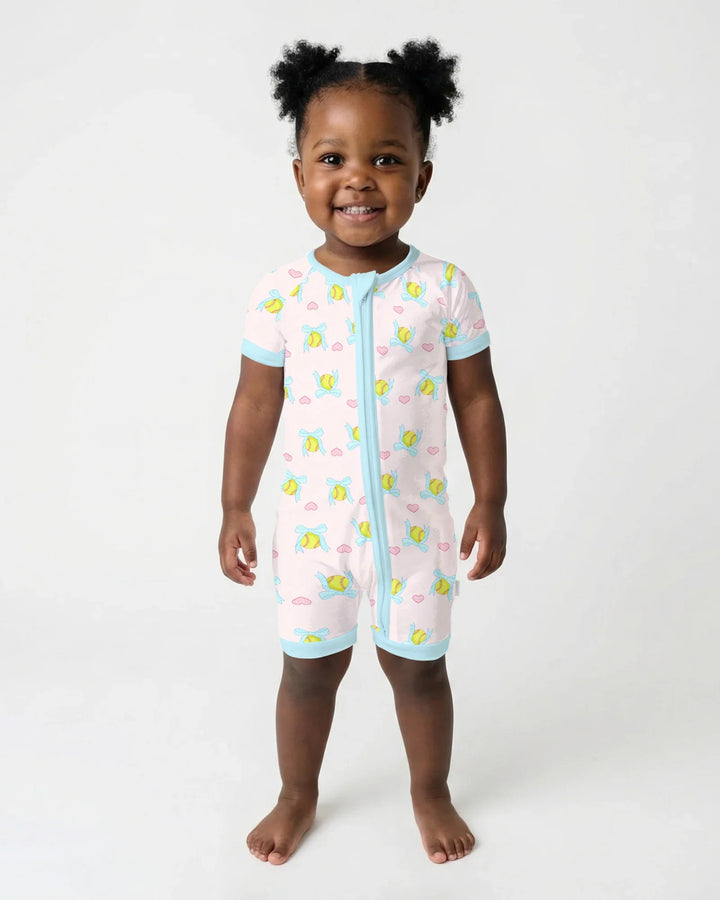 Softbal Coquette Bow Shorty Zippy