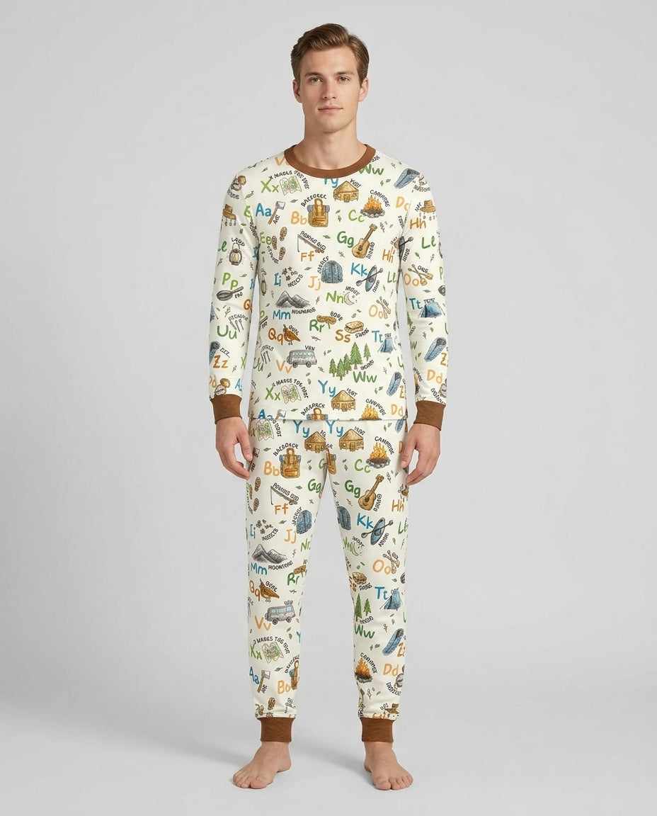 Vorlage Bambus-Pyjama-Set für Herren