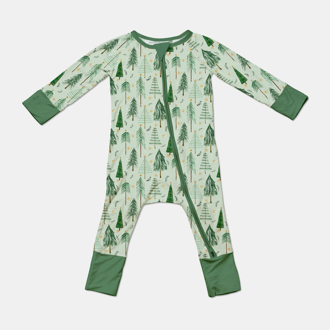 Green Christmas Tree Farm Convertible Zippy