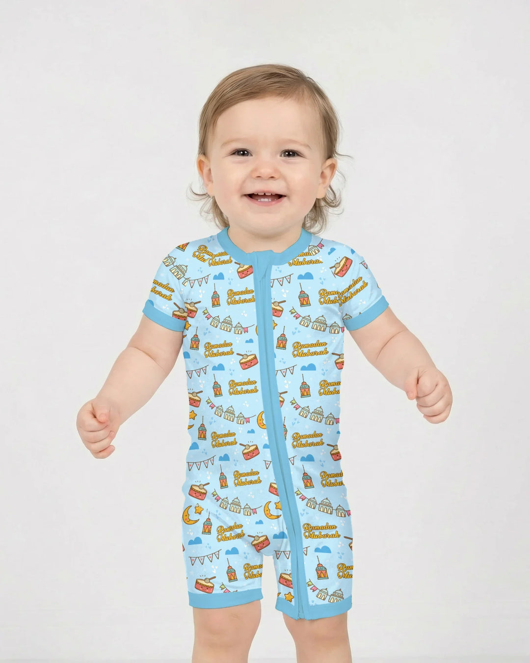 Ramadan Mubarak Shorty Zippy