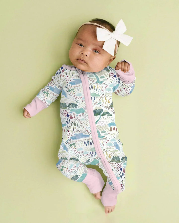 Whimsical Psalms 23 Map Convertible Zippy