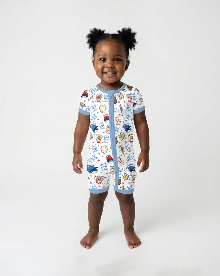 Christian Baseball Shorty Zippy