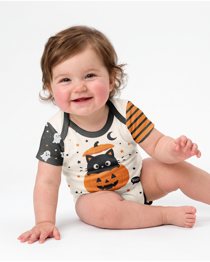 Boo Kitty Bamboo Bodysuit