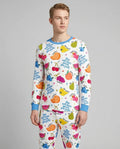 They Will Know You By Your Fruits Bamboo Men's Pajama Set