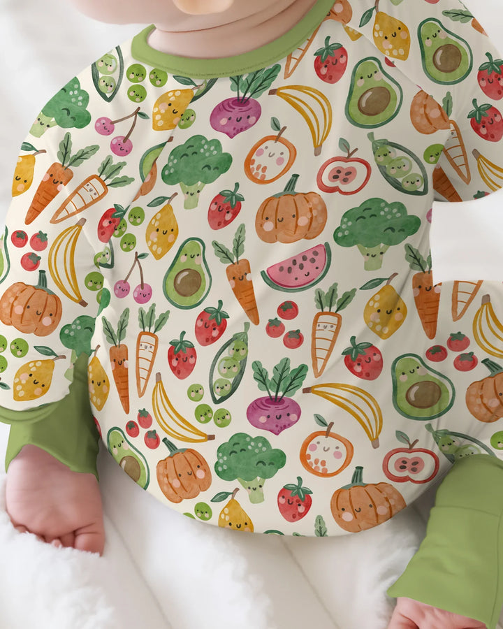 Gerippte Babykleidung mit individuellem Foto - Weich &amp; Skizzenhaft