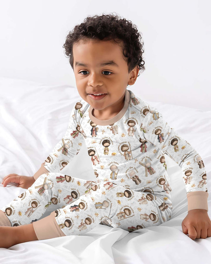 The 12 Apostles Bamboo Two Piece Long Sleeve Pajama Set