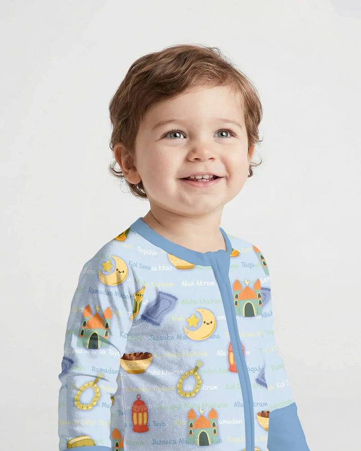 Gerippte Babykleidung mit individuellem Foto - Weich &amp; Skizzenhaft