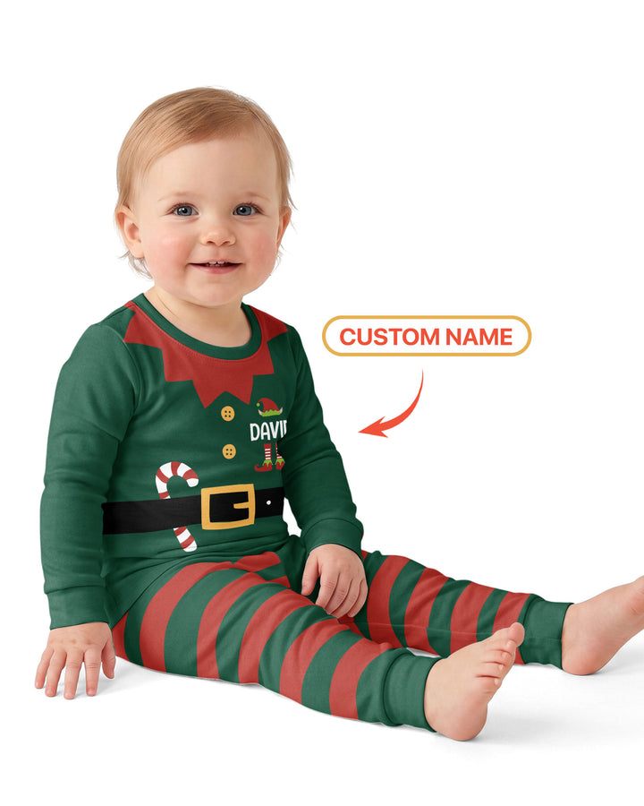 Funny Christmas - Family Matching Bamboo Two Piece Long Sleeve Pajama Set