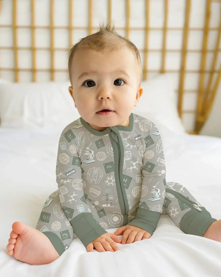 Gerippte Babykleidung mit individuellem Foto - Weich &amp; Skizzenhaft