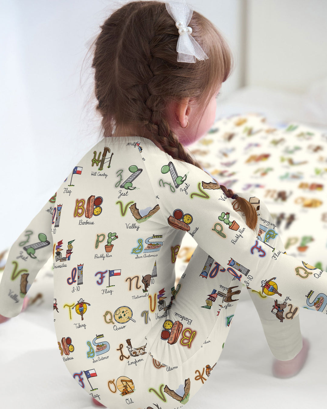 Gerippte Babykleidung mit individuellem Foto - Weich &amp; Skizzenhaft