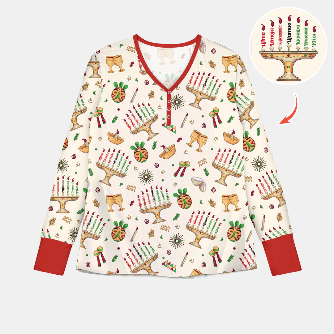 Happy Kwanzaa  Women Pajama Set