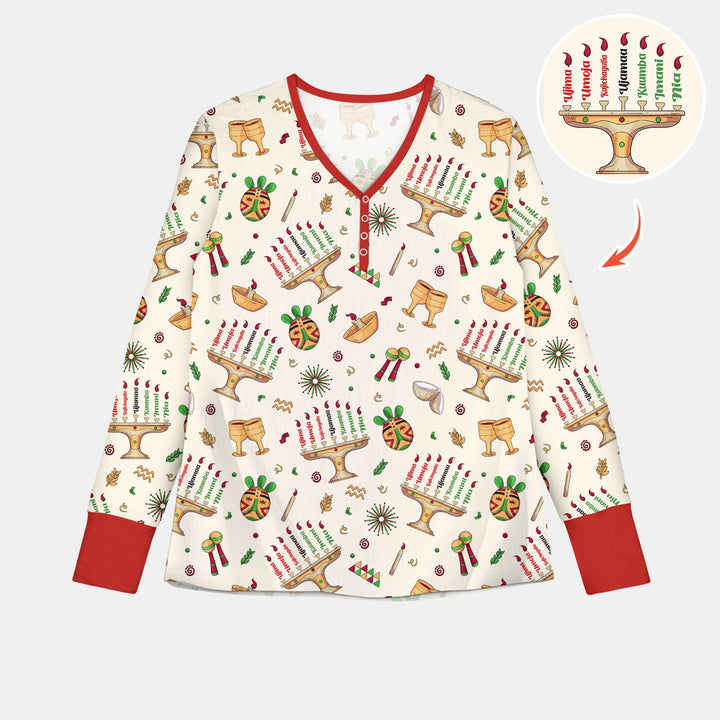Happy Kwanzaa  Women Pajama Set