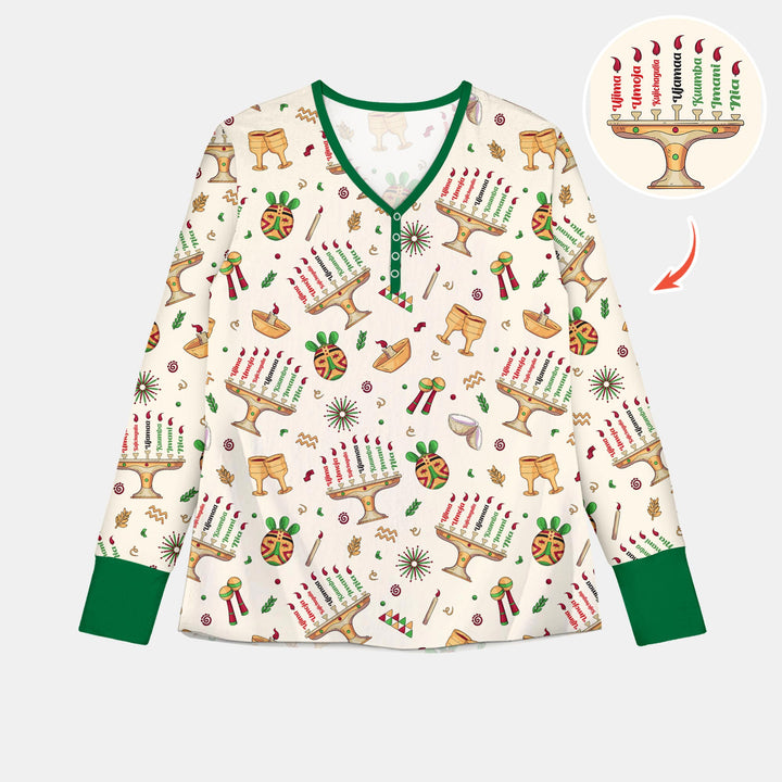 Happy Kwanzaa  Women Pajama Set