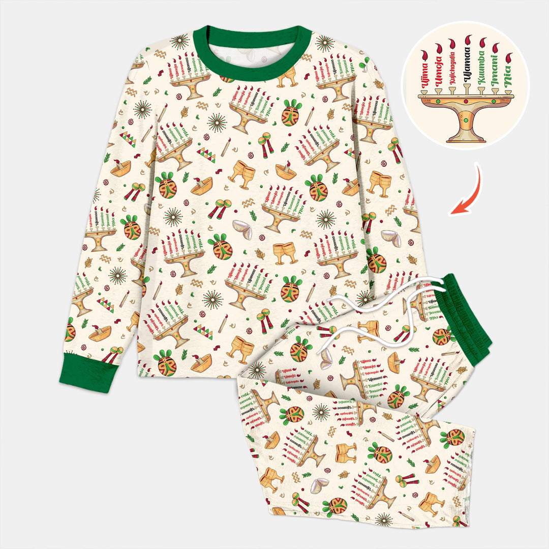 Happy Kwanzaa Men's Pajama Set