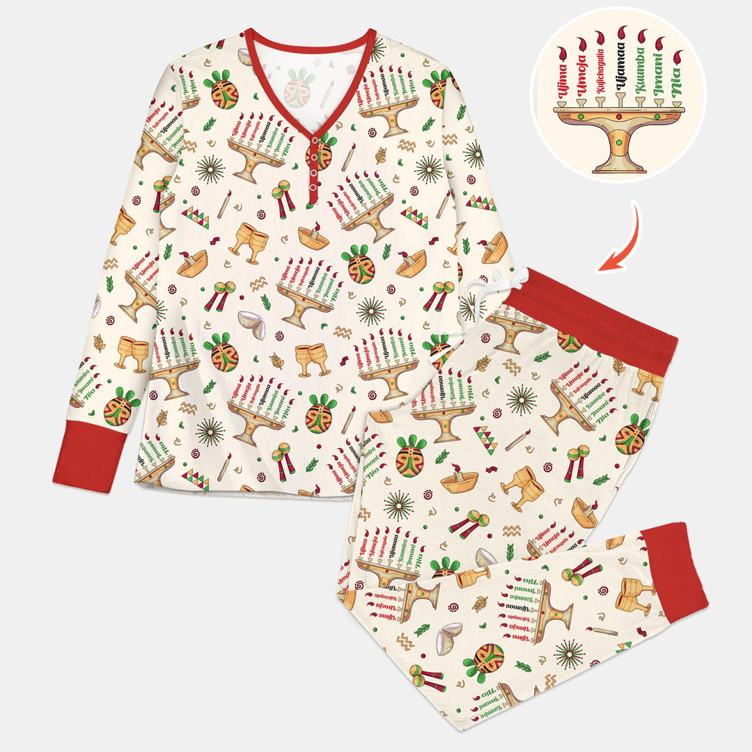 Happy Kwanzaa  Women Pajama Set