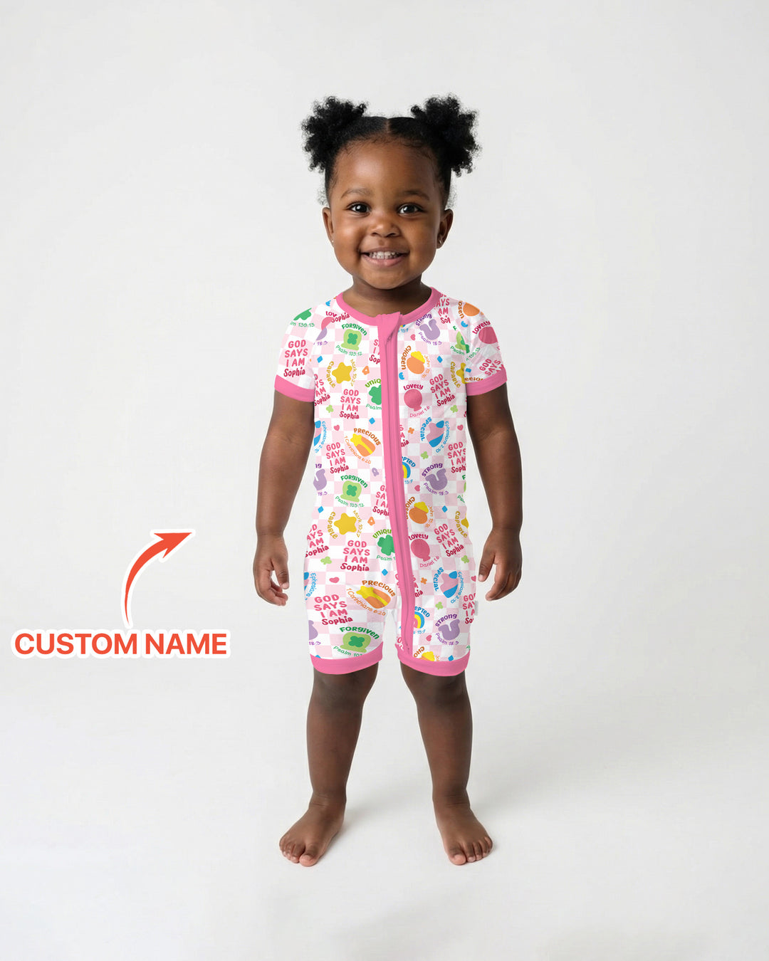 God Says I Am St. Patrick’s Day Custom Name Family Matching Shorty Zippy