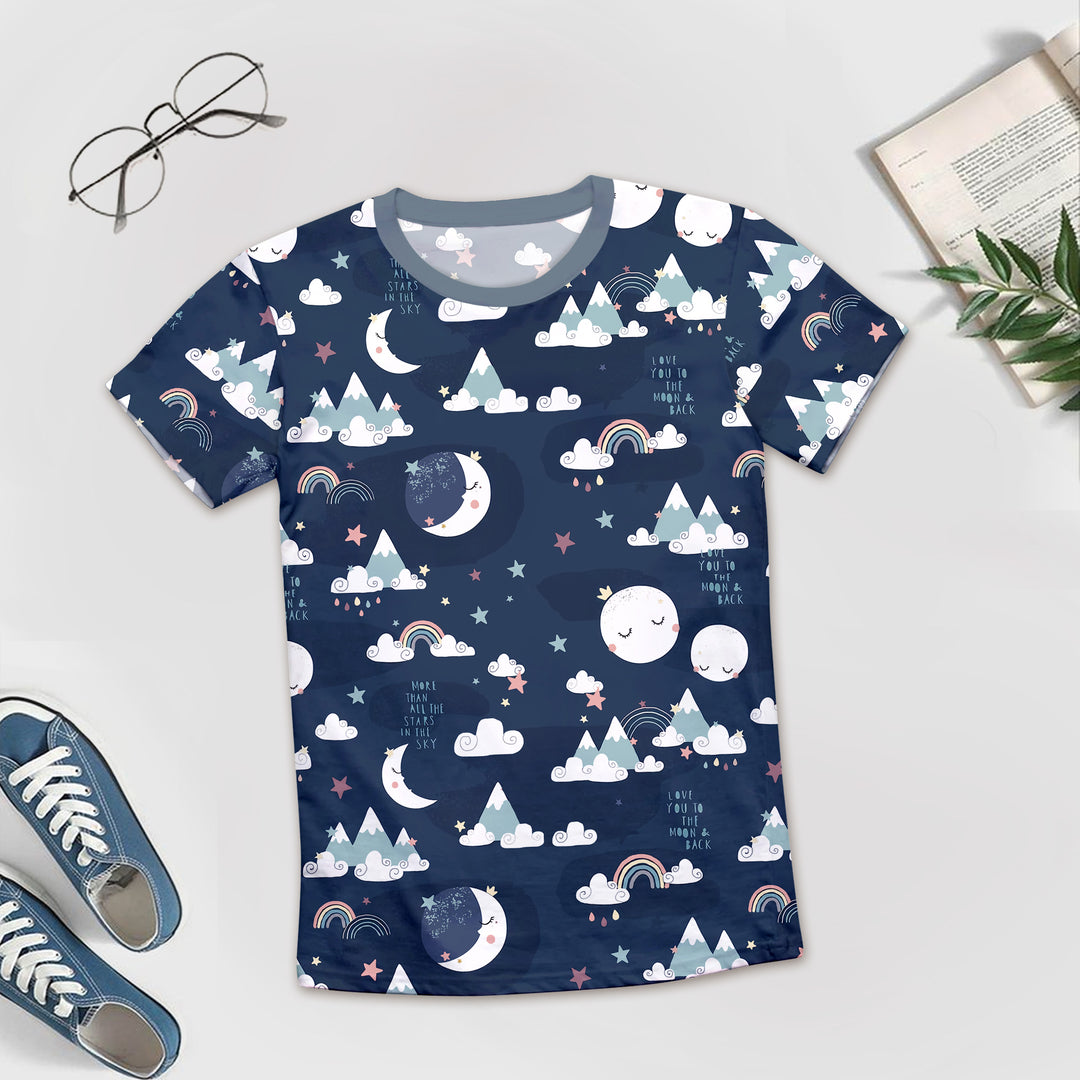 Blue To the Moon & Back Bamboo Outfit for Men – Cool and Relaxed