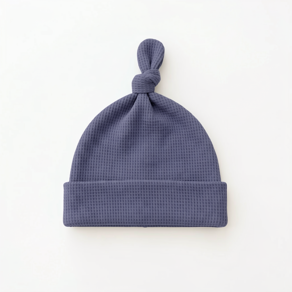 Waffle Bamboo Knotted Hat