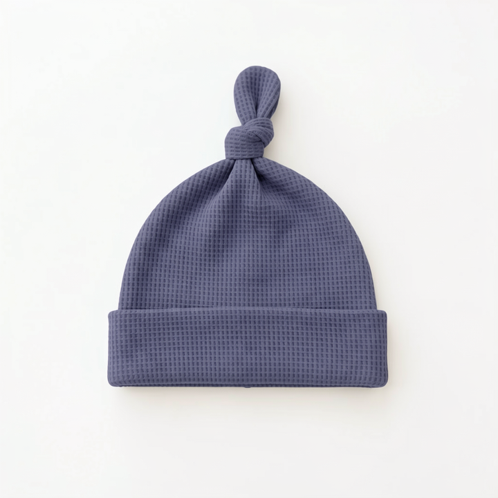 Waffle Bamboo Knotted Hat