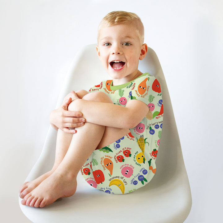 Little Veggie Garden Two Piece Short Sleeve Shorts Pajama Set