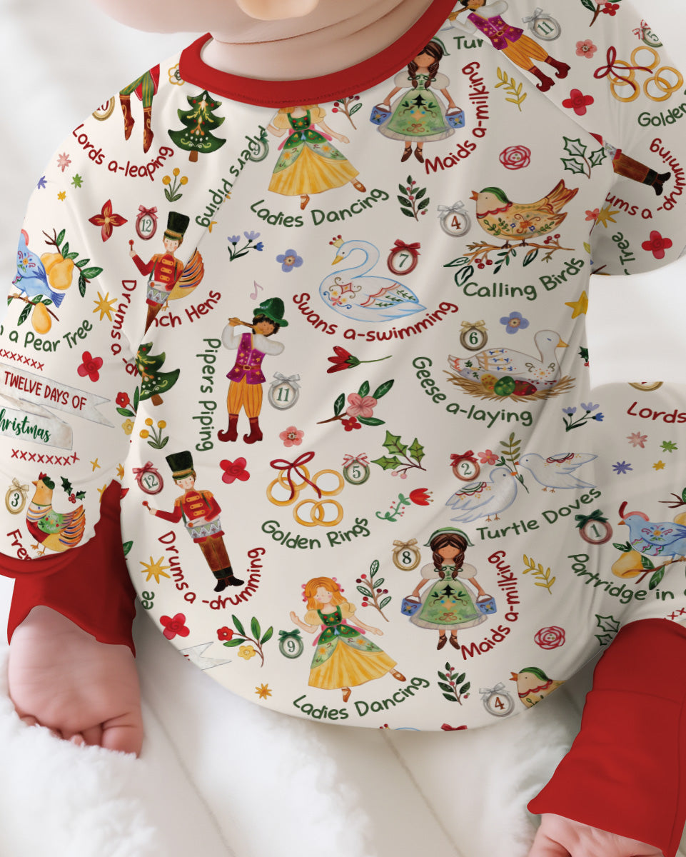 The 12 Days of Christmas Bamboo Convertible Zippy