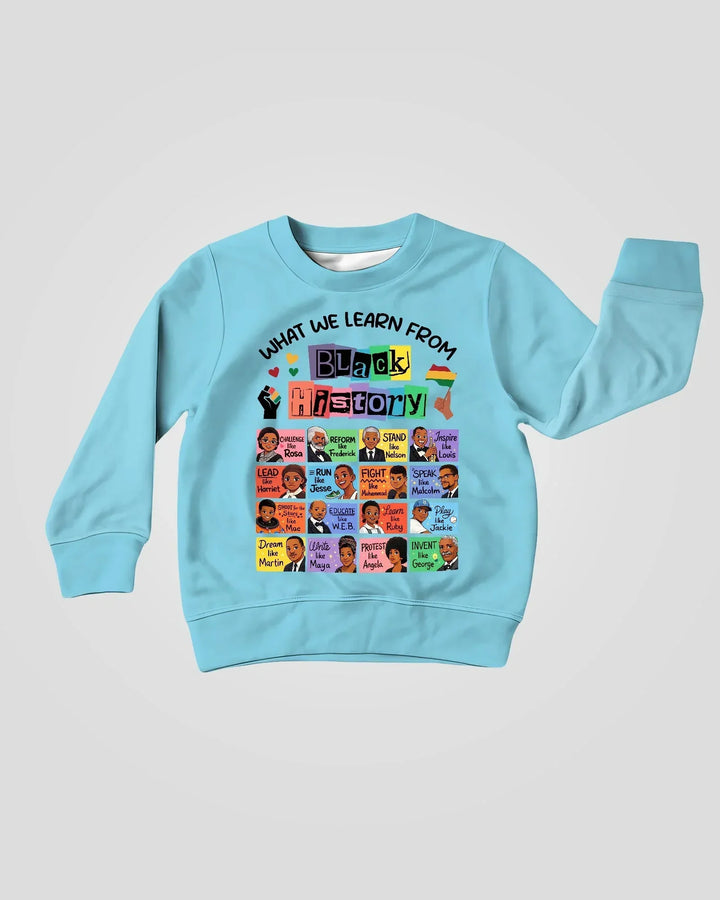 Black Month History Crewneck Sweatshirt