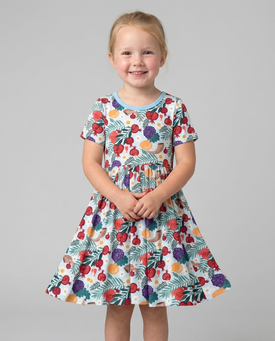 Vorlage Bambus Twirl Kleid