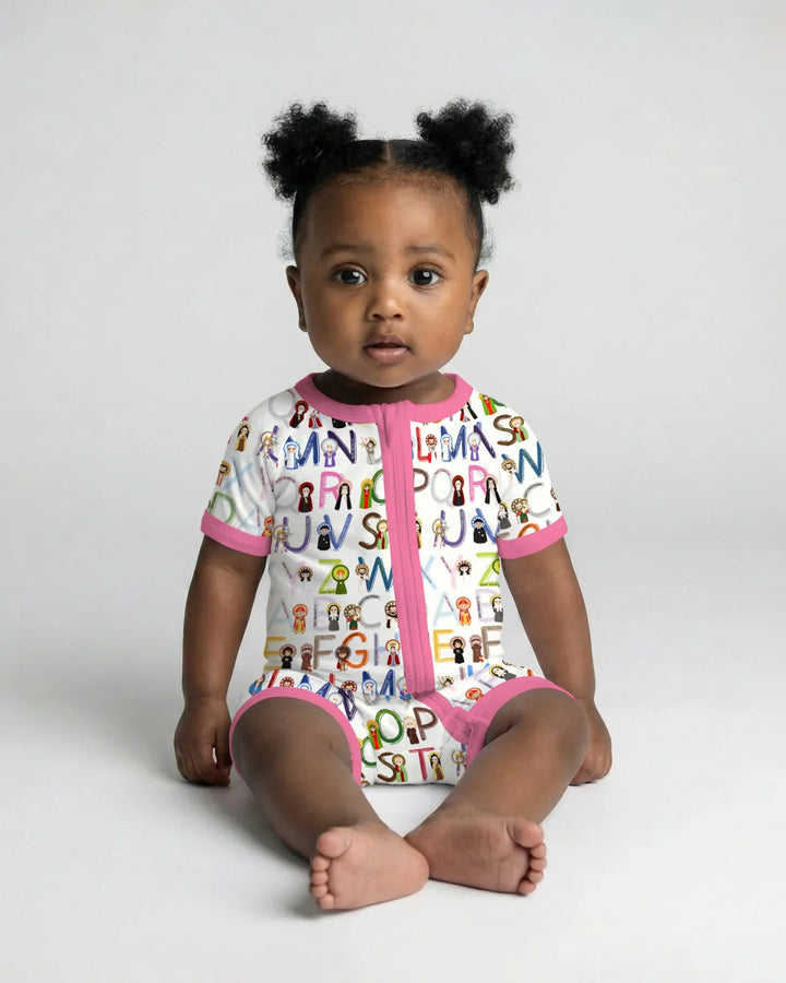 Saint ABCs Bamboo Shorty Zippy