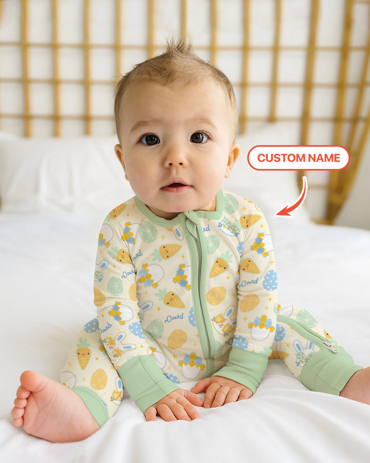 Gerippte Babykleidung mit individuellem Foto - Weich &amp; Skizzenhaft