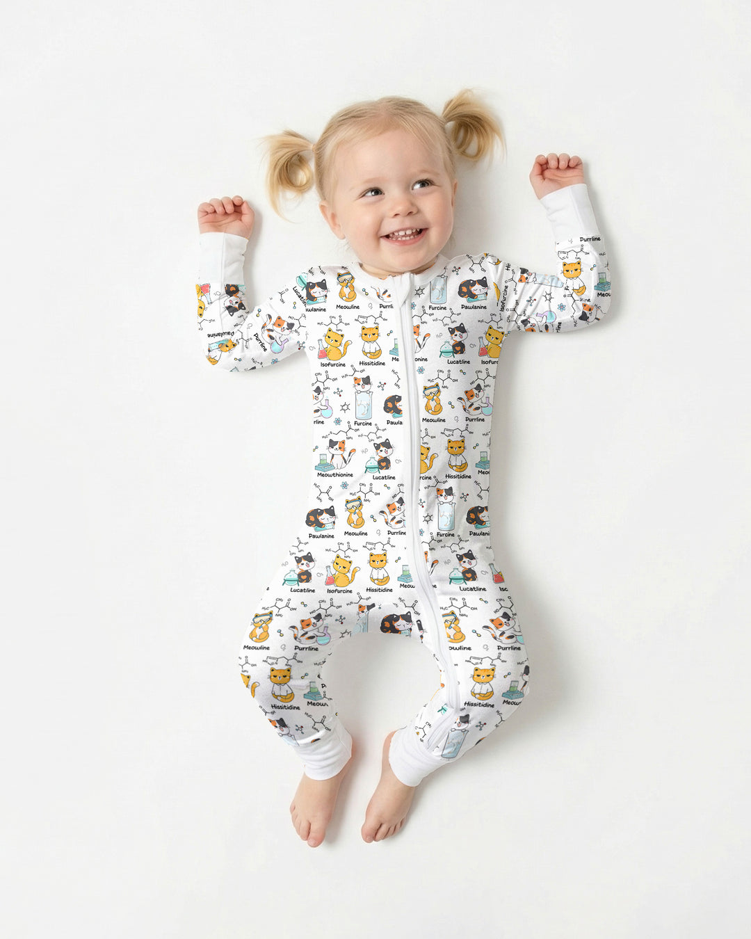 Biochemistry Cat Bamboo Convertible Zippy