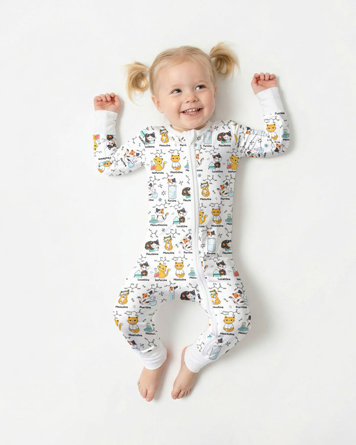 Biochemistry Cat Bamboo Convertible Zippy