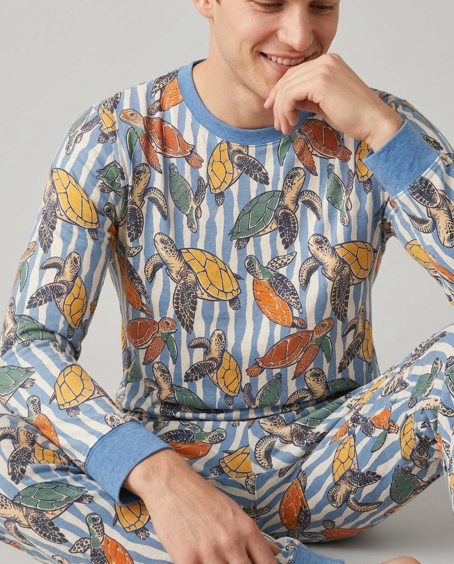 Vorlage Bambus-Pyjama-Set für Herren