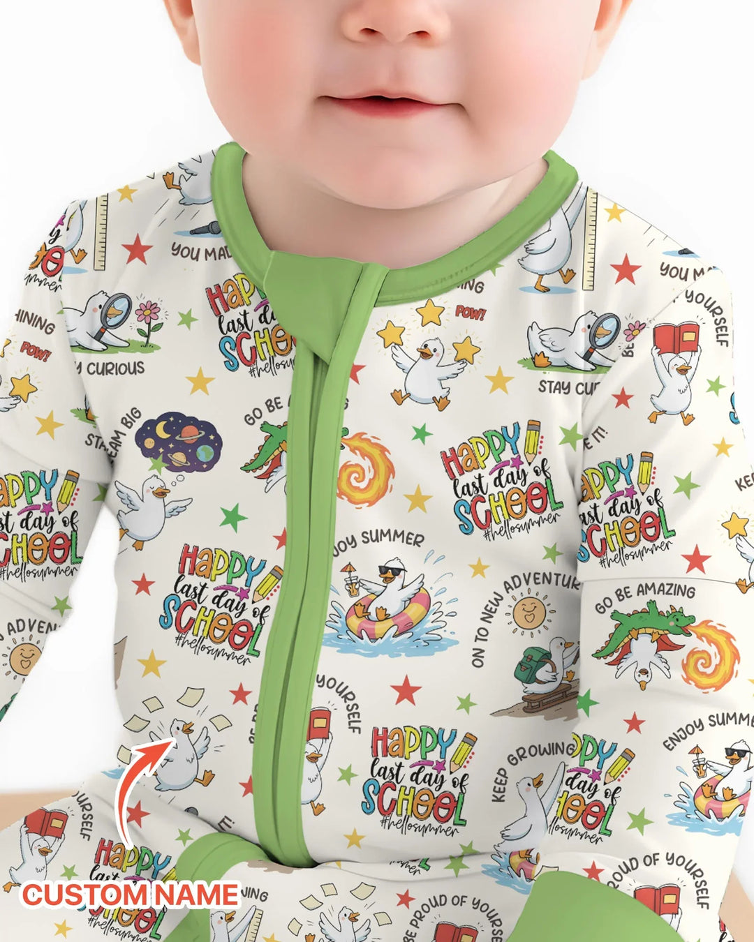Gerippte Babykleidung mit individuellem Foto - Weich &amp; Skizzenhaft